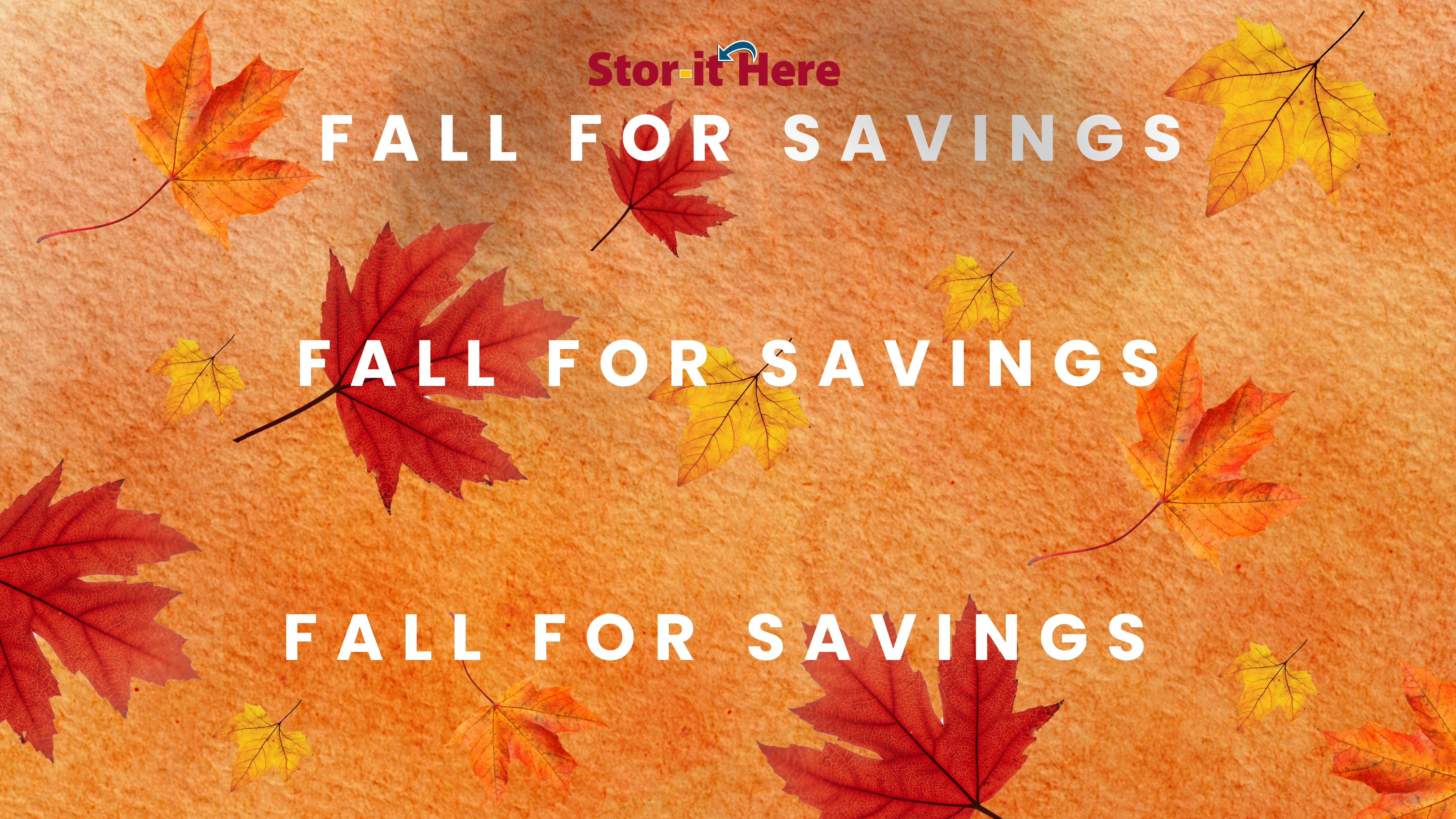 FALL FOR SAVINGS